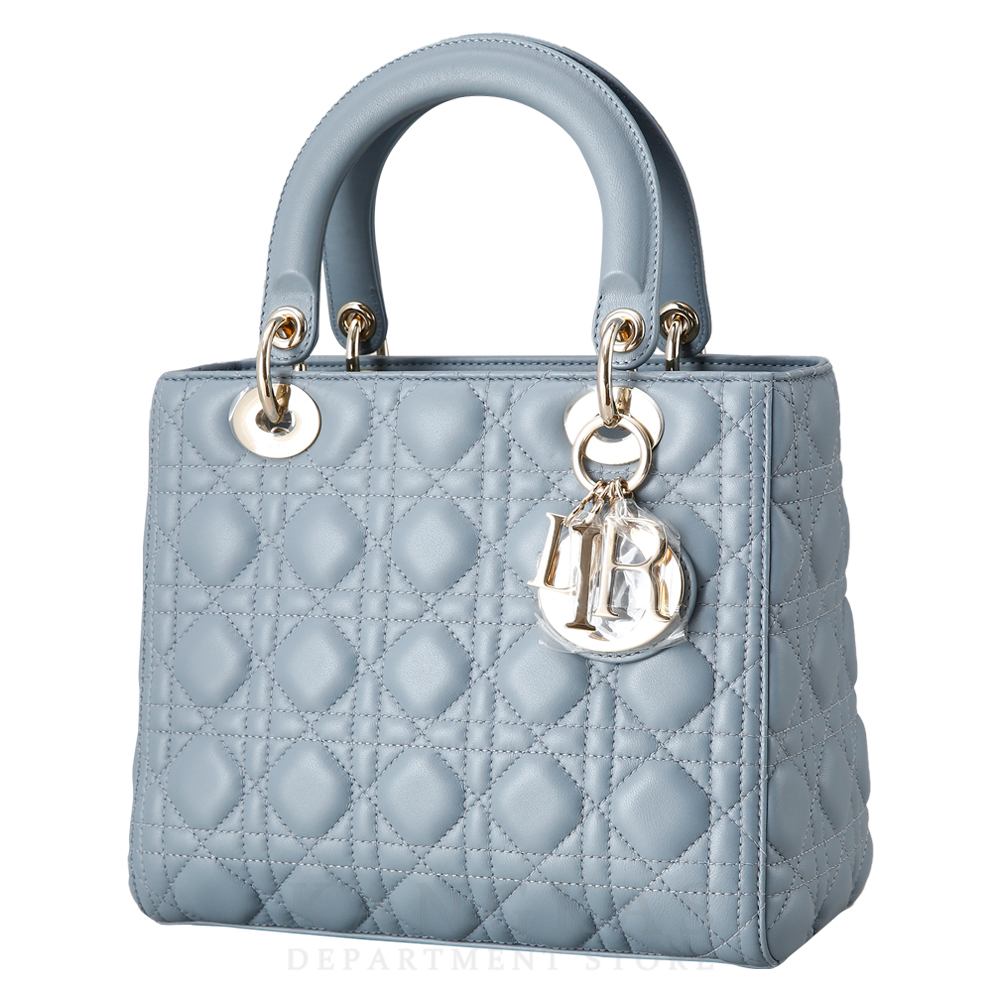 CHRISTIAN DIOR(USED)크리스찬디올 레이디디올 미듐 스카이블루